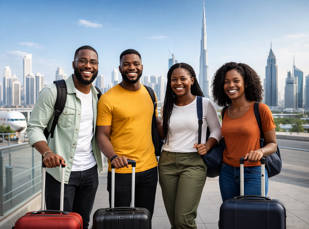 Hero image showcasing IT, Travel and Construction services